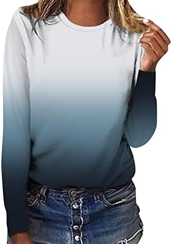 Kadınlar için uzun Kollu Gömlek Moda 2022 Slim Fit Rahat Yumuşak Tees Bluzlar Casual Hafif Tunik Üstleri giymek tayt