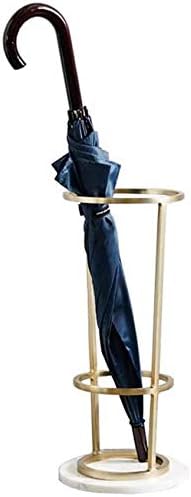 ZESUS şemsiye standı Raf Bağlantısız Metal Uzun şemsiye standı Kurutma Rafı Kesme Mektubu Tasarımı / Altın