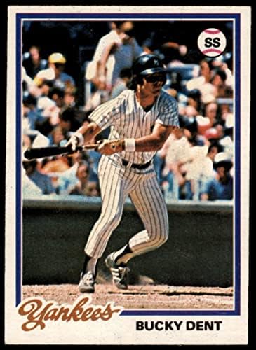 1978 Topps 335 Bucky Dent New York Yankees (Beyzbol Kartı) - Yankees