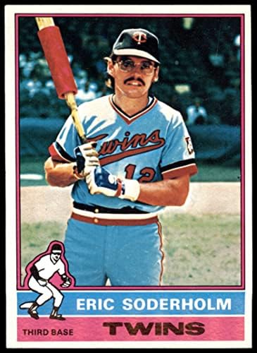 1976 Topps 214 Eric Soderholm Minnesota ikizleri (Beyzbol Kartı) NM ikizleri