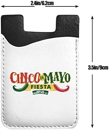 Cinco De Mayo Telefonu Arka Elastik Kol Kartı Kol telefon kartı Tutucu tüm cep telefonları Telefonları Çoğu Akıllı