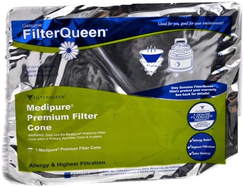 FilterQueen Majestic Medipür Filtresi, Koku Kontrolü ve Gelişmiş Filtreleme için Birinci Sınıf Kirlilik Filtresi