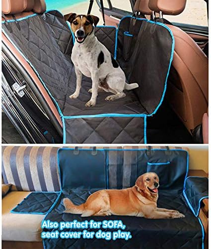 LXYDD Pet Köpek Araba Koltuğu Kapağı Su Geçirmez, Çizilmeye Dayanıklı, Kaymaz, geri Pet Kedi Köpek Koltuğu Kapağı,