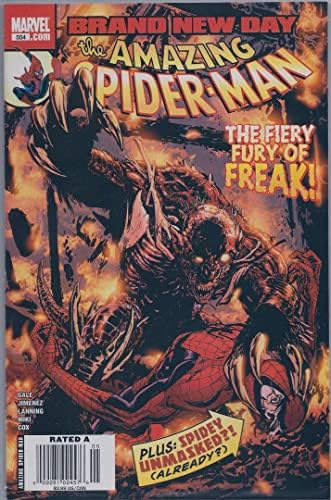 İnanılmaz Örümcek Adam, 554 (Gazete Bayii) VF ; Marvel çizgi romanı / Bob Gale