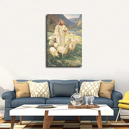 Hıristiyan İsa Ailesinin Resmi Posterler-Ev Dekorasyonu-Duvar Sanatı, Ofis Dekorasyonu, Retro Poster Duvar Sanatı