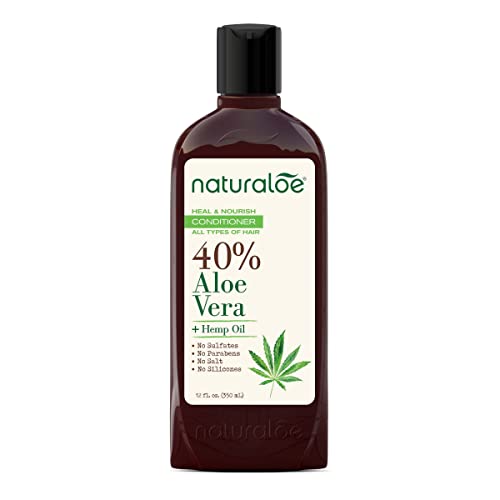 NATURALOE - %40 Aloe Vera + Kenevir Yağı (Saç Kremi)