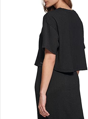 Calvin Klein Kadın Rulo Kollu Tunik Bluz (Normal ve Büyük Beden)
