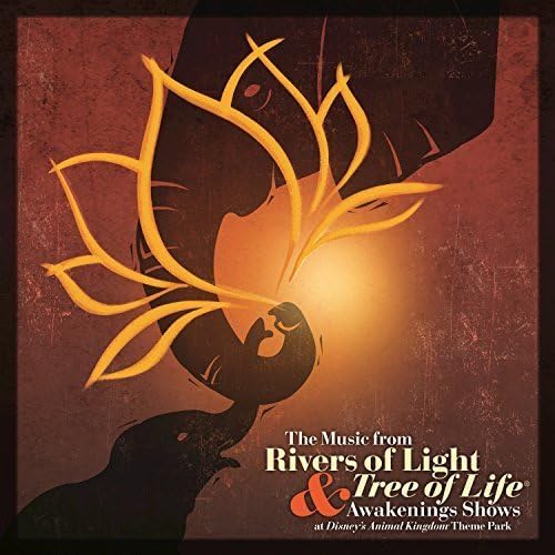 Disney World ışık Nehirleri Hayvanlar Alemi CD'si