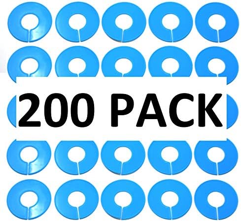 JSP İmalat Mavi Yuvarlak Plastik Boş Raf Boyutu Bölücüler-Çoklu Paket (200)