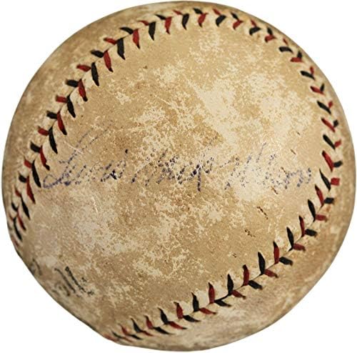 Nadir Hack Wilson Tek İmzalı 1930 Ulusal Beyzbol Ligi PSA DNA ve JSA COA İmzalı Beyzbol Topları