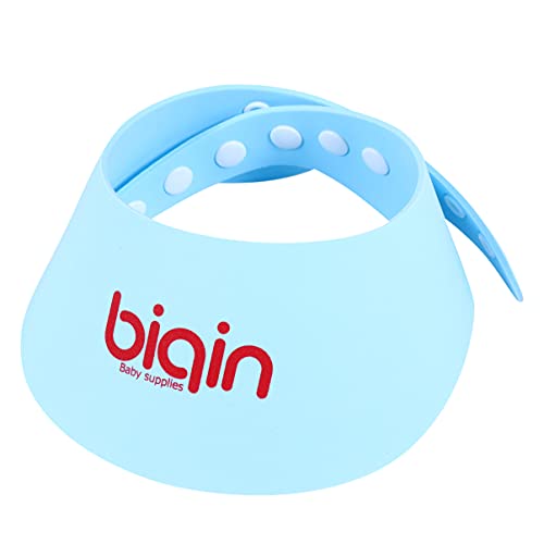 Toddmomy Bebek Şampuanı 1 adet Güvenli Kulak Çocuk Silikon Çocuklar Bebekler Mavi Şapka Banyo Bebek Kalkanı Yumuşak