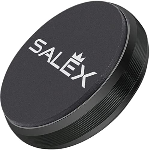 SALEX Manyetik Telefon araç tutucu 3M Yapıştırıcı ile. Araba Gösterge Paneli, Kamyon, Duvar, Ayna, Masa için Siyah