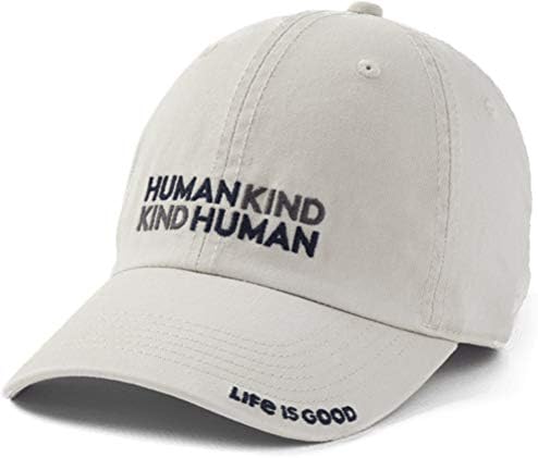 Hayat iyidir Unisex-Yetişkin Soğuk Şapka İşlemeli Kenarlı beyzbol Şapkası
