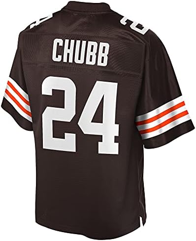 NFL PRO LİNE Erkekler Nick Chubb Brown Cleveland Browns Takım Oyuncusu Forması