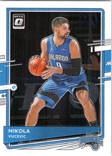 2020-21 Donruss Optic 130 Nikola Vucevic Orlando Magic Resmi NBA Basketbol İşlem Kartı Ham (NM veya Daha İyi) Durumda