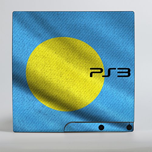 Sony Playstation 3 Slim tasarım cilt Palau bayrağı çıkartma Playstation 3 Slim için