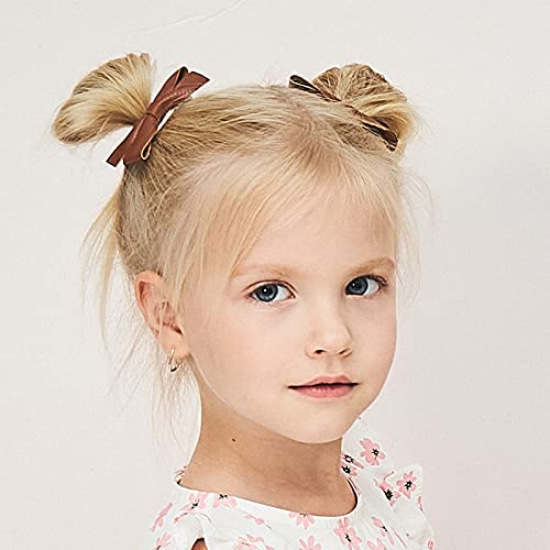 24 ADET Bebek Kız saç fiyonkları Timsah Klipleri Tamamen Astarlı Saç Tokalarım saç aksesuarları Küçük Kızlar için
