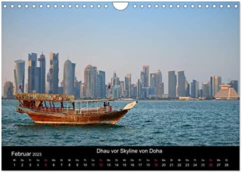 Katar - Land zwischen Tradition und Moderne (Wandkalender 2023 DIN A4 quer), Calvendo 2023 monthly calendar
