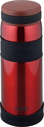 Wahei Freiz FSR-7363 Fortec hızlı su şişesi, Spor büyük kupa şişesi, Hidrasyon, 27,1 fl oz (800 ml), Kırmızı, Vakum