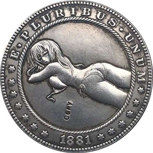 Hobo Nikel 1881-CC ABD Morgan Dolar Para Kopya Tipi 81 Kopya Onun için Hediye