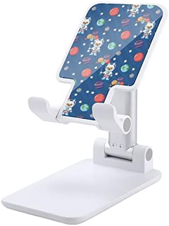 Sevimli Lama Astronot Açık Alanda Katlanabilir cep telefon standı Ayarlanabilir tablet tutucu yuvası Ev Ofis Masaüstü