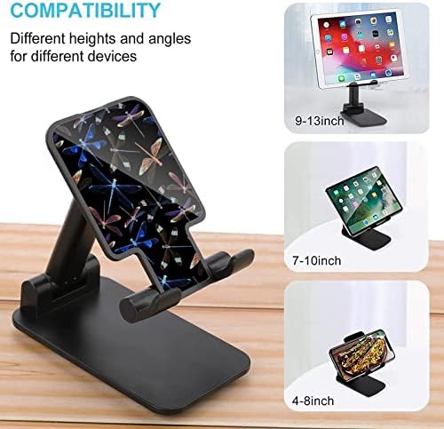 Suluboya Yusufçuk Desen cep telefon standı Ayarlanabilir Katlanabilir Tablet Masaüstü telefon tutucu Aksesuarları
