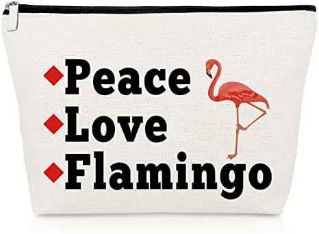 Flamingo Sevgilisi Hediyeler Flamingolar Kadınlar için Hediyeler Makyaj Çantası Hayvan Severler Kızlar için Hediyeler