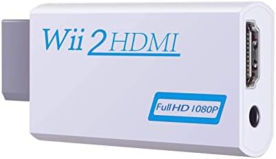 Wii'den hdmı Dönüştürücüye, 1080p 720p HDMI Çıkışlı Wii HDMI Adaptörü, Wii Konsolu ile Uyumlu Tüm Wii Ekran Modlarını